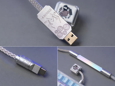 Winshop x KeyboardMan Prism 8K Cable