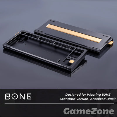 KeyboardMan X GameZone Bone 80 铝壳适配Wooting 80