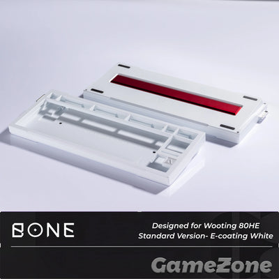 KeyboardMan X GameZone Bone 80 铝壳适配Wooting 80