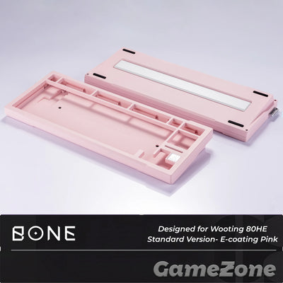 KeyboardMan X GameZone Bone 80 铝壳适配Wooting 80