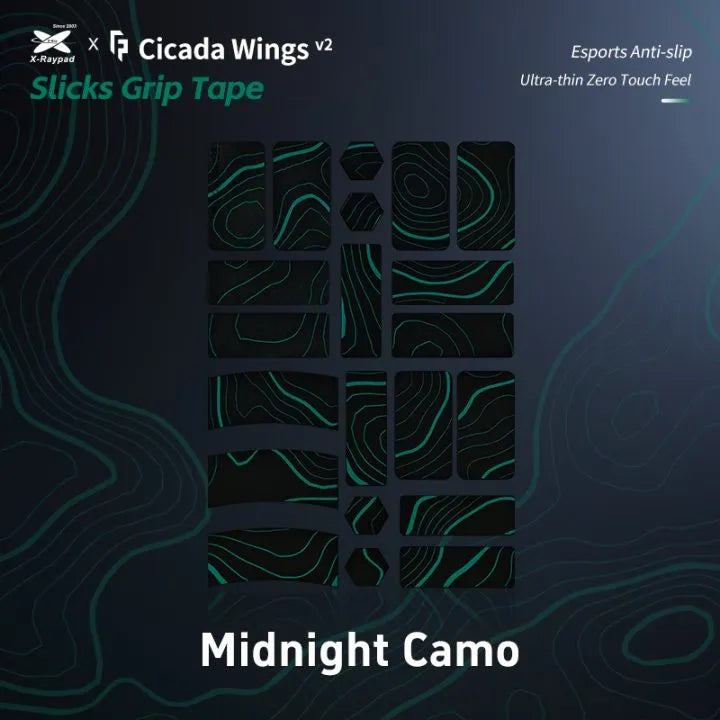 Cicada Wings V2 Slicks Grip Tape