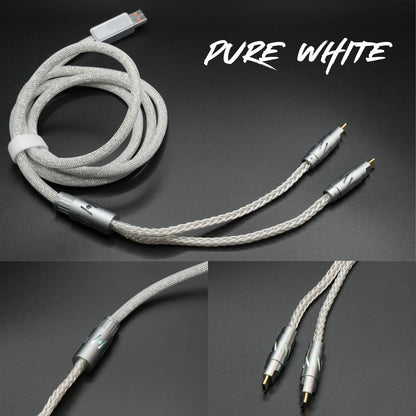 [Batch 3]KeyboardMan Spark Spilt Dual 8K Gaming Cable