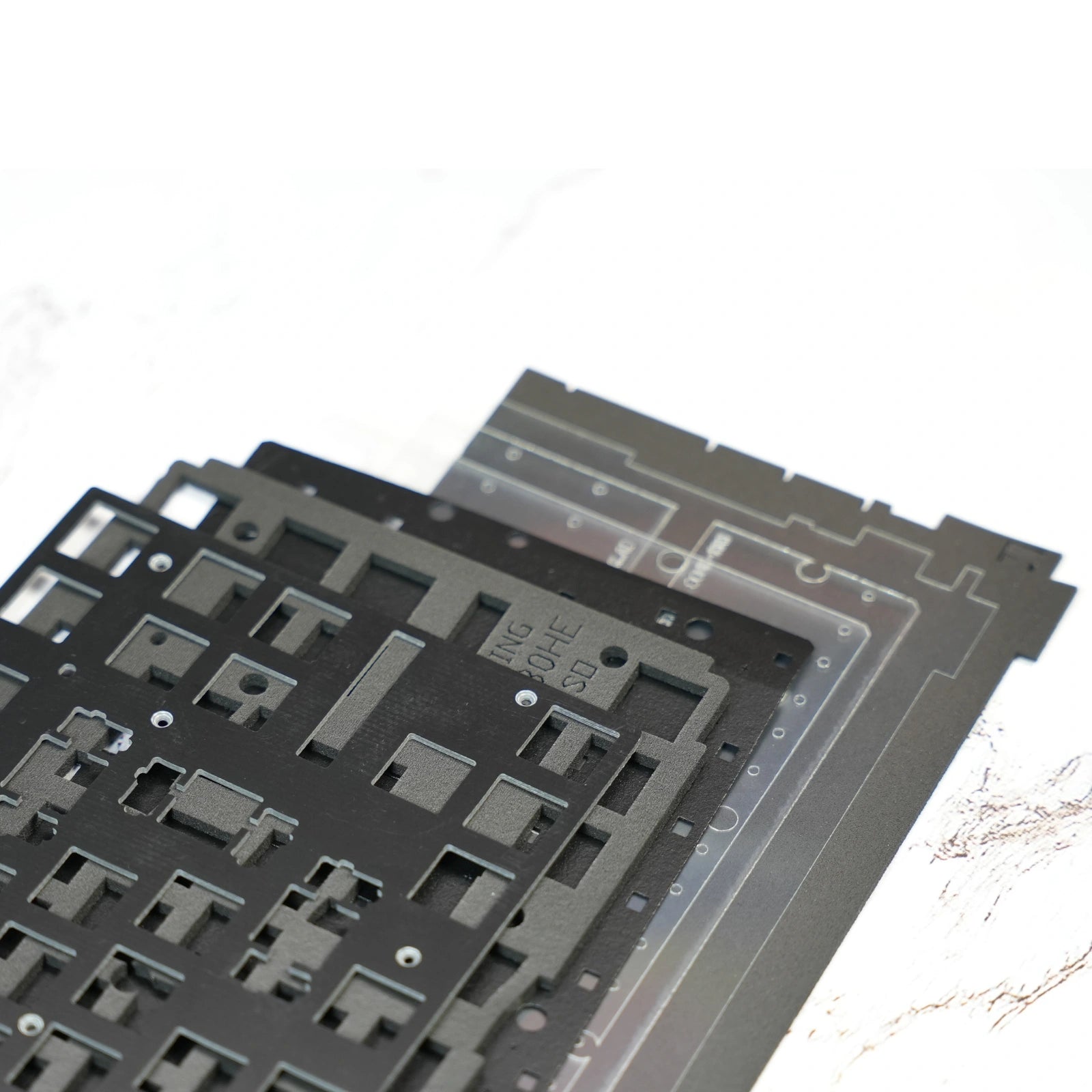 Wooting 80HE Modding Kit Black Fr4 ISO Layout