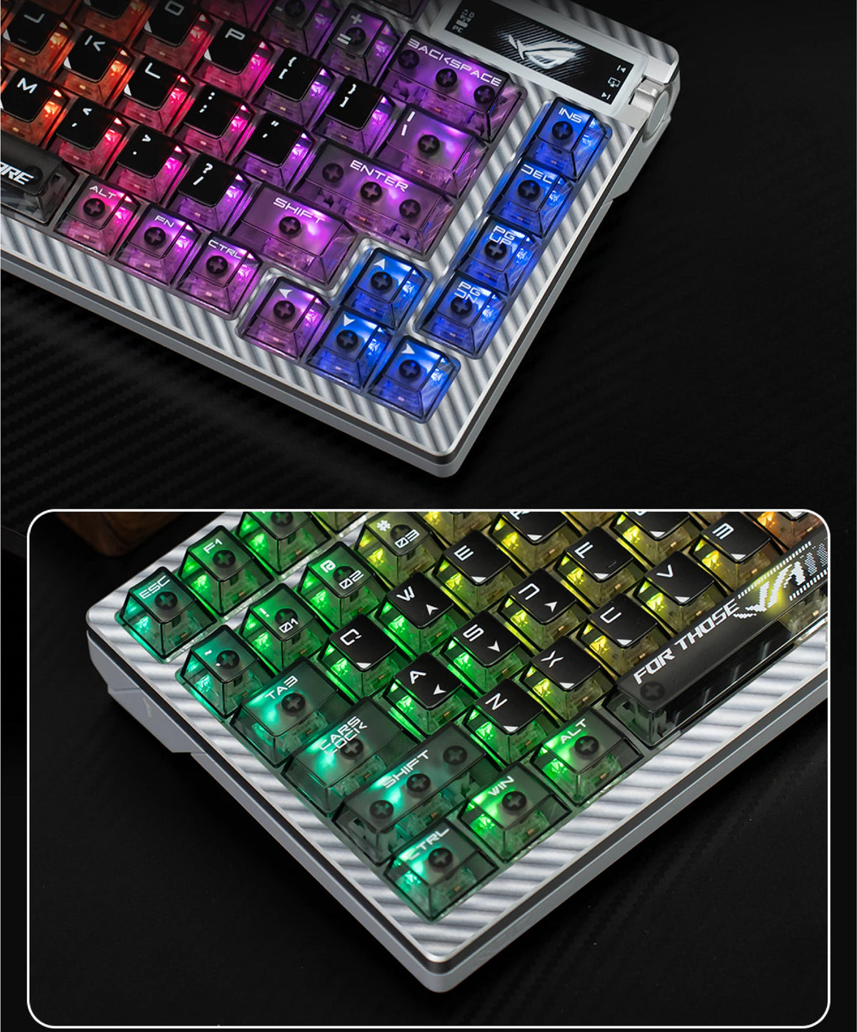 Modgo ASUS ROG Azoth Aluminum Case Silver