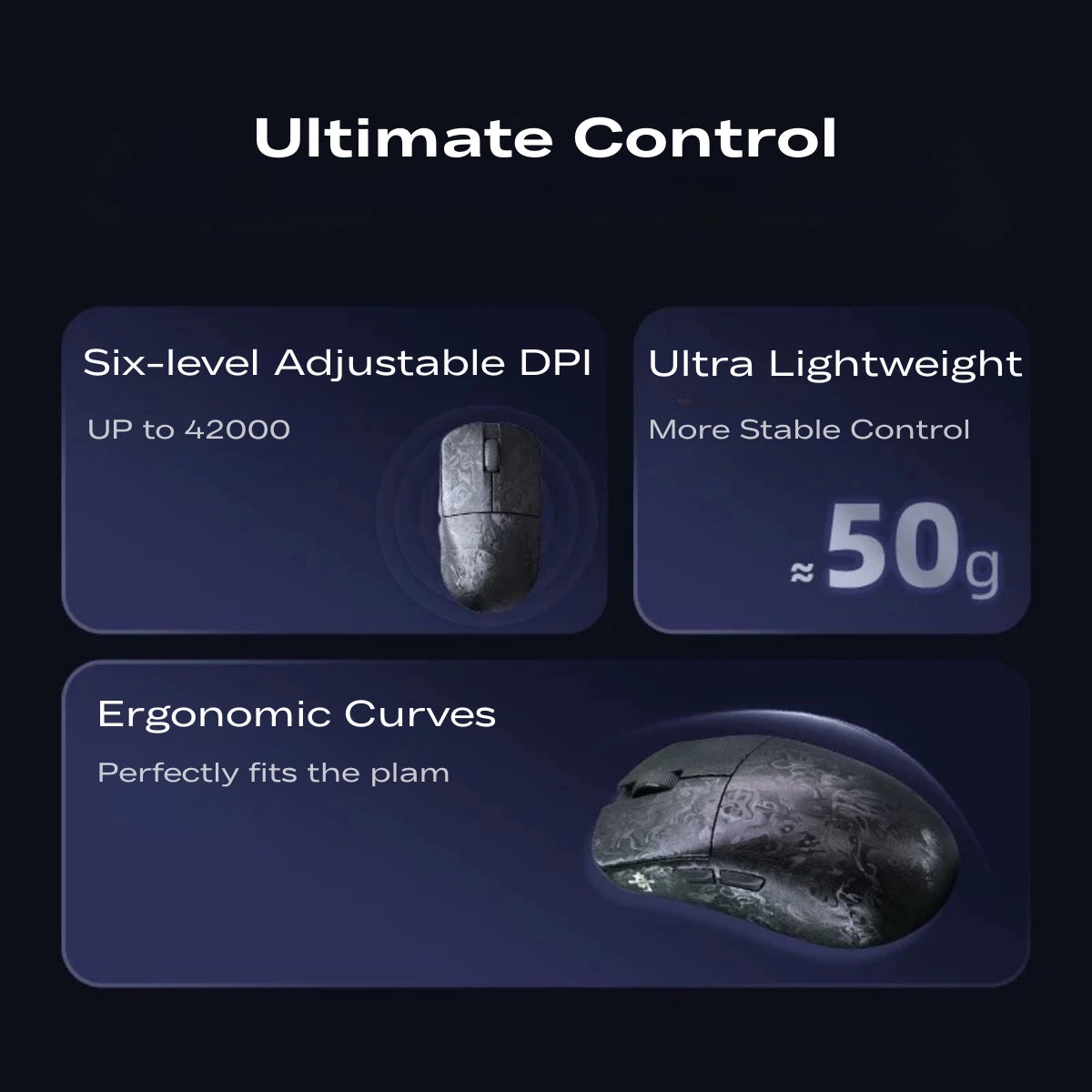 IPI Qi Pro Carbon Fibre Gaming Mouse