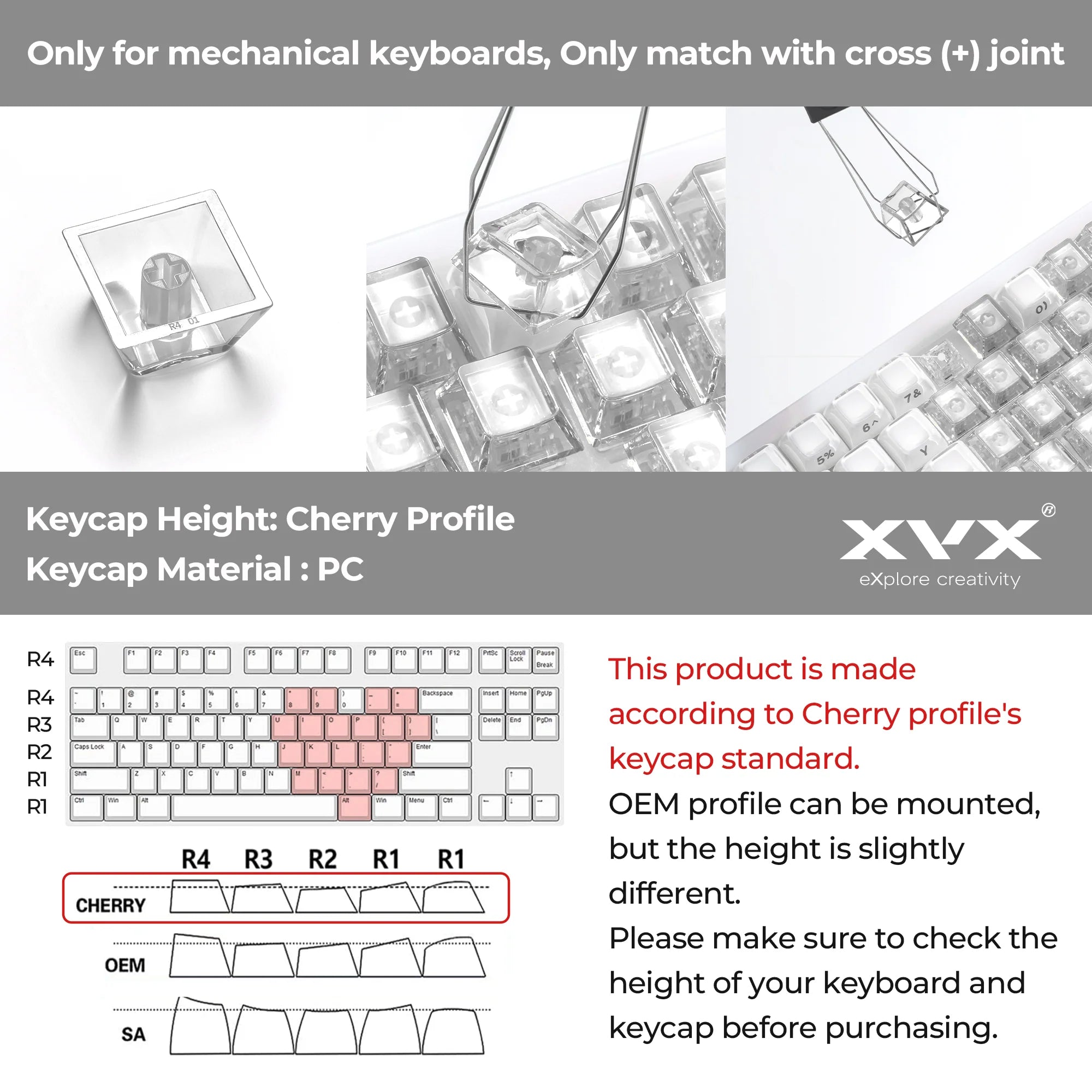 XVX PC Keycap Novelties