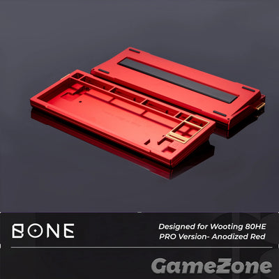 Bone80 Wooting 80He case Red