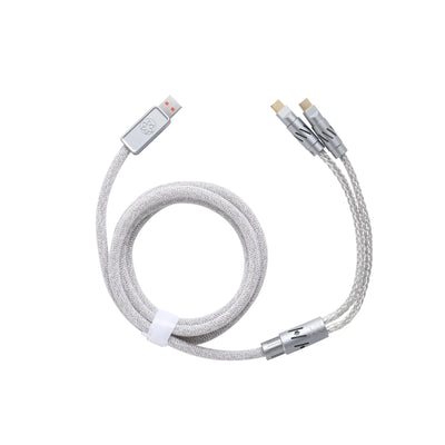 KeyboardMan Spark Spilt Dual 8K Gaming Cable White