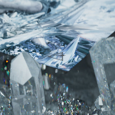 KYUU Design Prism Glass Mousepad
