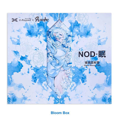 Xraypad NOD Glass Mousepad packaging