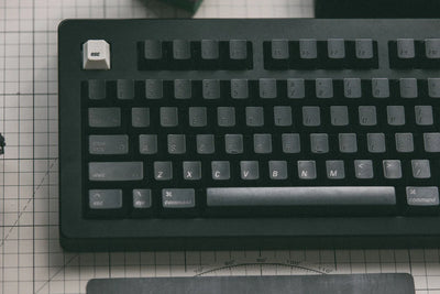 LeleLab Munich Black München Schwarz Keycap Set