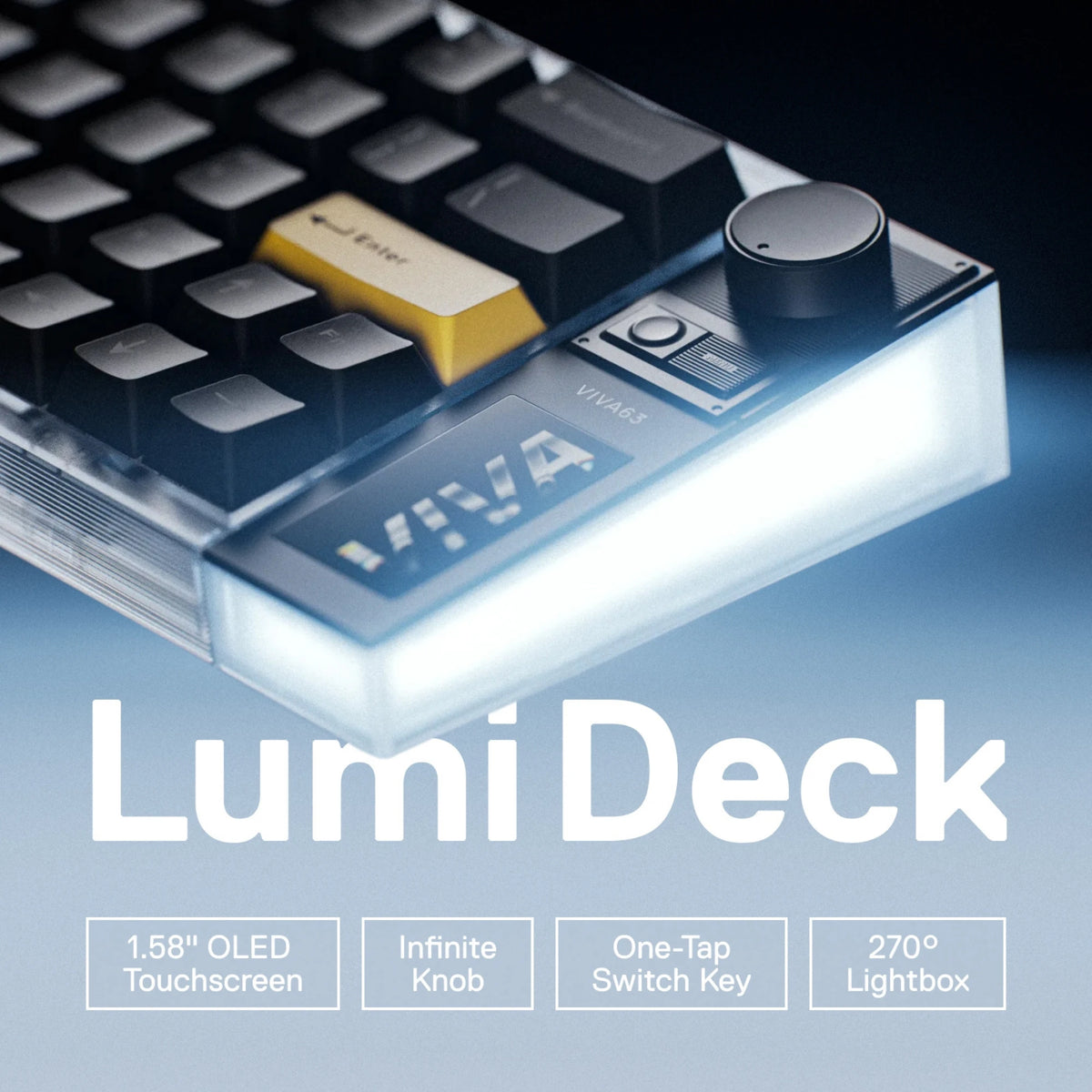 MelGeek VIVA63 HE Gaming Keyboard 