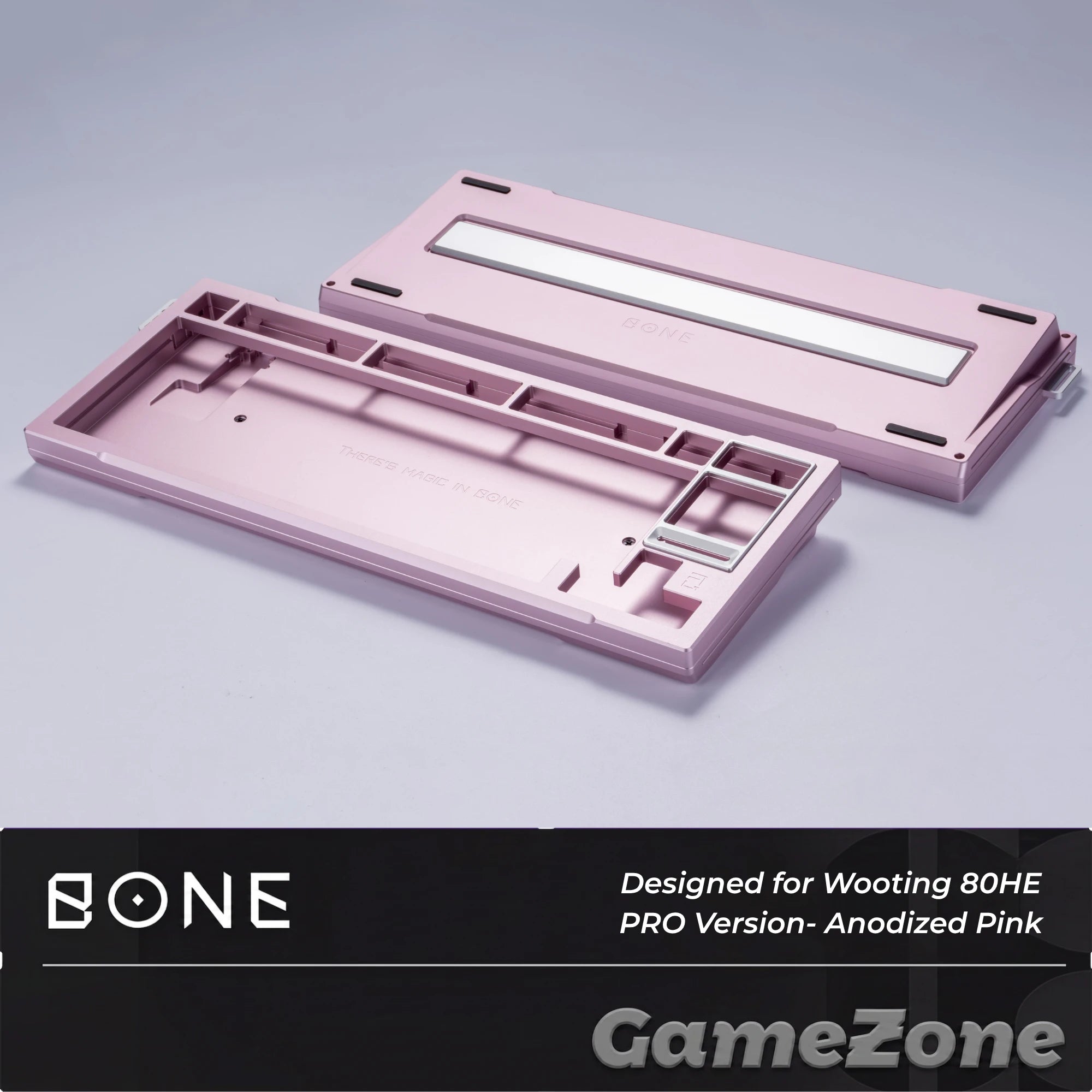 Bone80 Wooting 80He case Pink