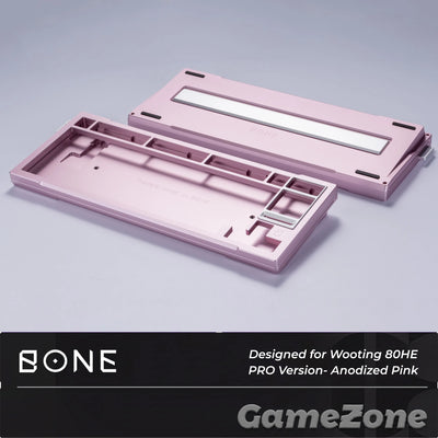 Bone80 Wooting 80He case Pink
