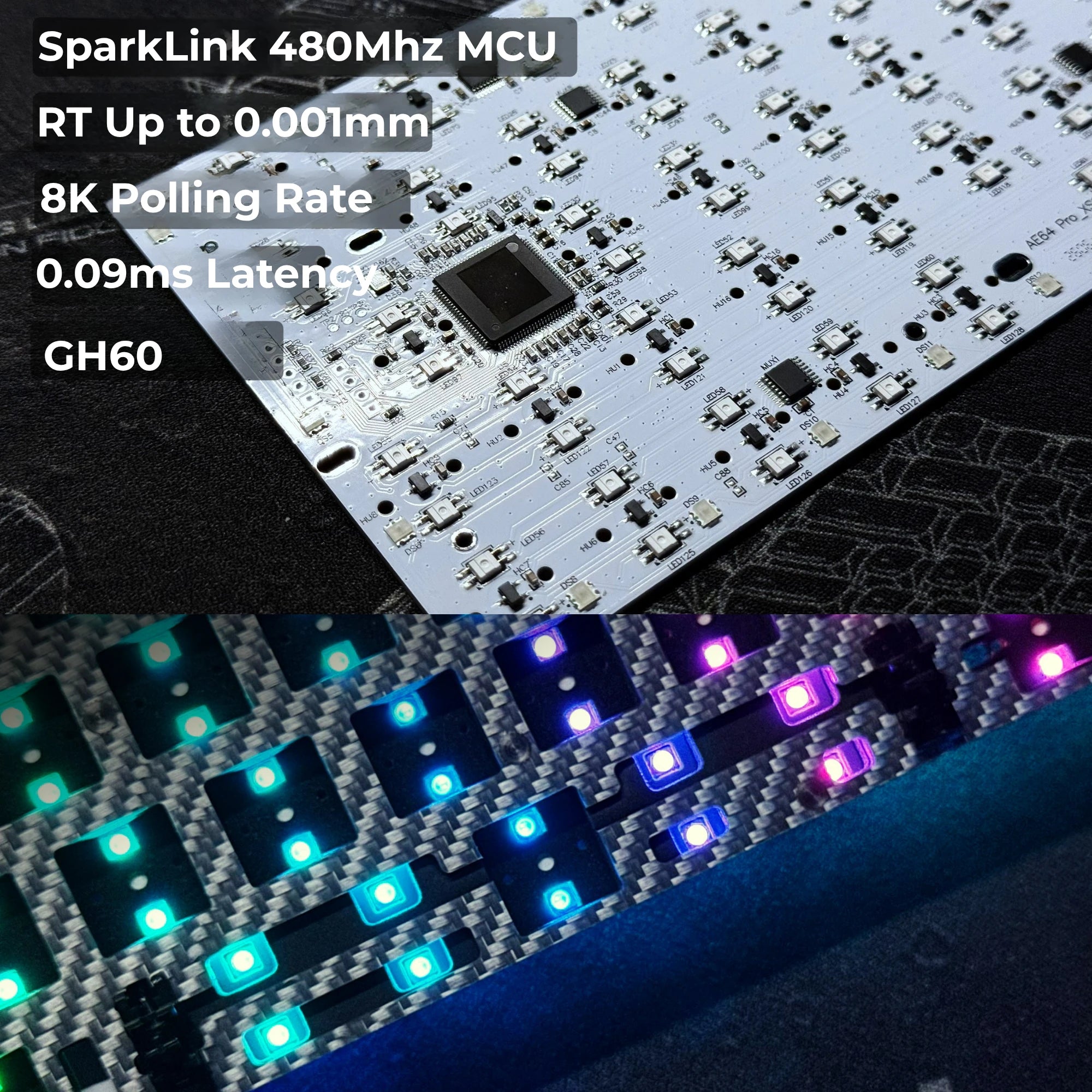 Everglide Ae64 Pro PCB Module