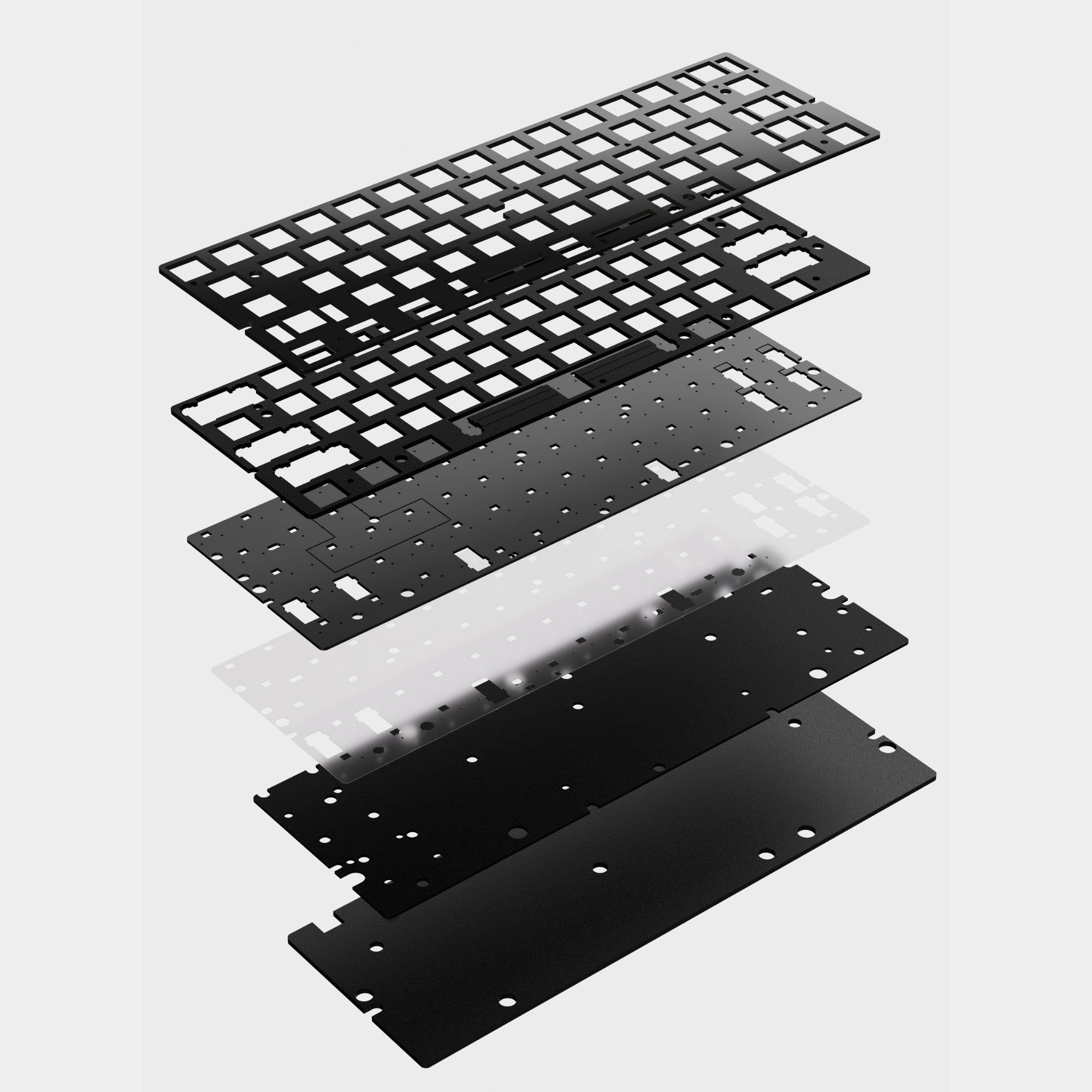 Wooting 60He V2 Modding Kit- Different Plates Available Wooting 60He V2 Modding Kit- Different Plates Available