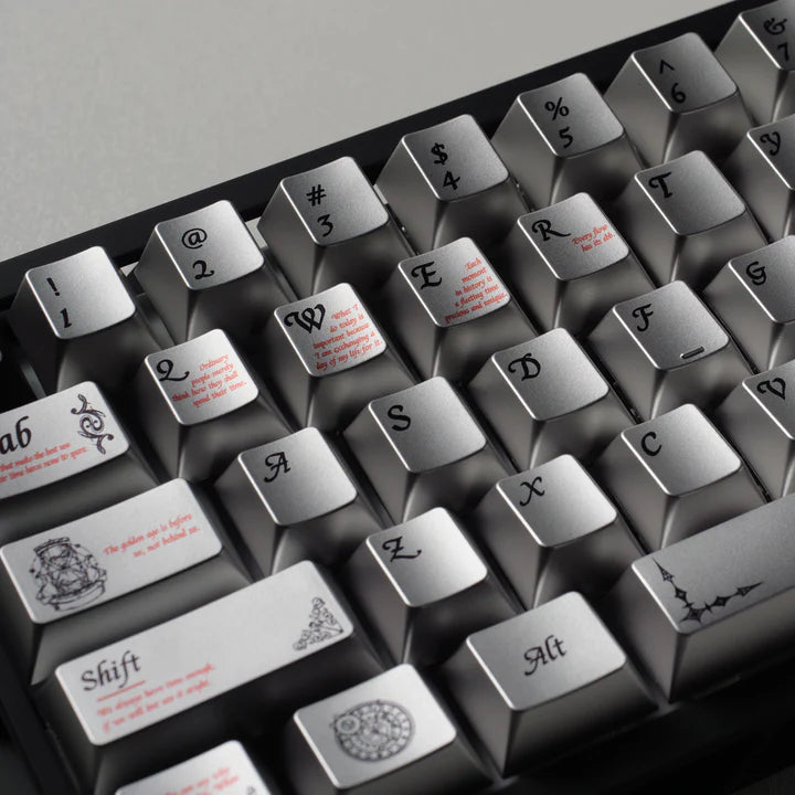 Timeless Metallic Coating Keycap Set