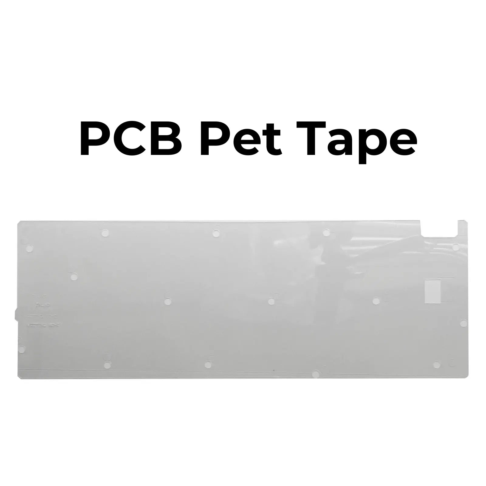 Wooting80 He PCB pet tape modding kit