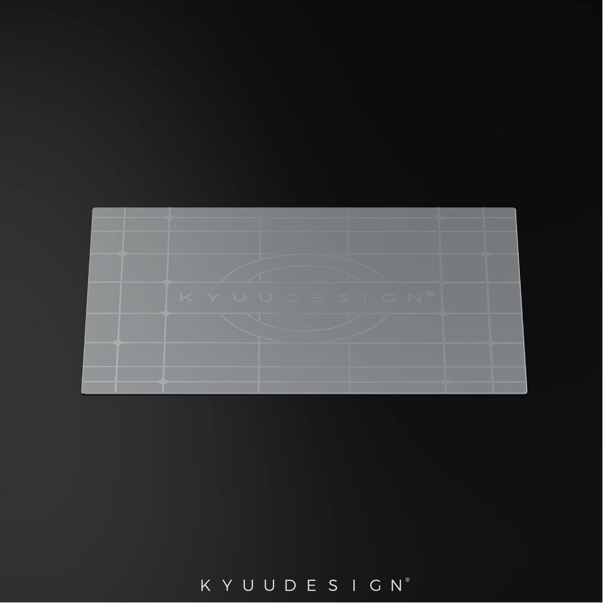 KYUU Design Prism Glass Mousepad