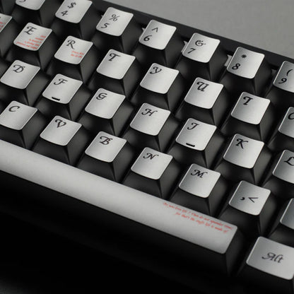 Timeless Metallic Coating Keycap Set