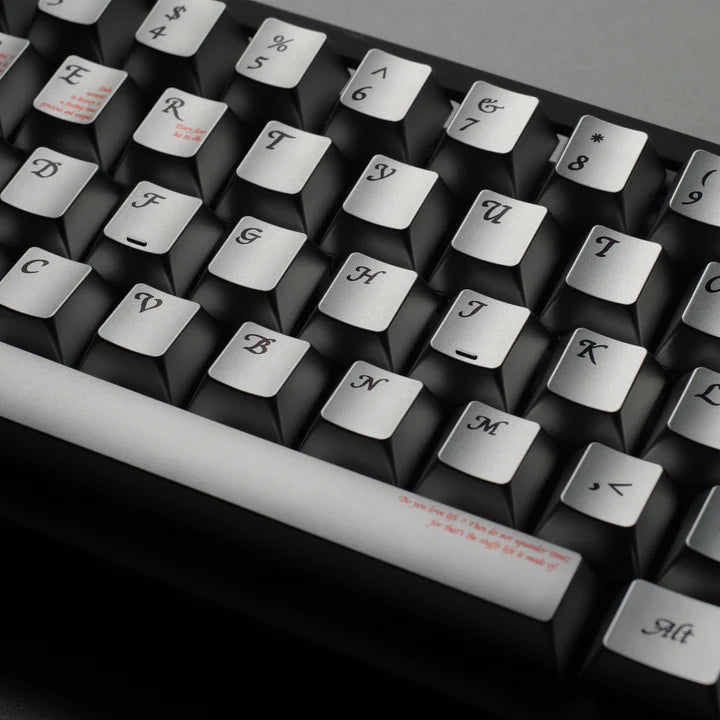 Timeless Metallic Coating Keycap Set