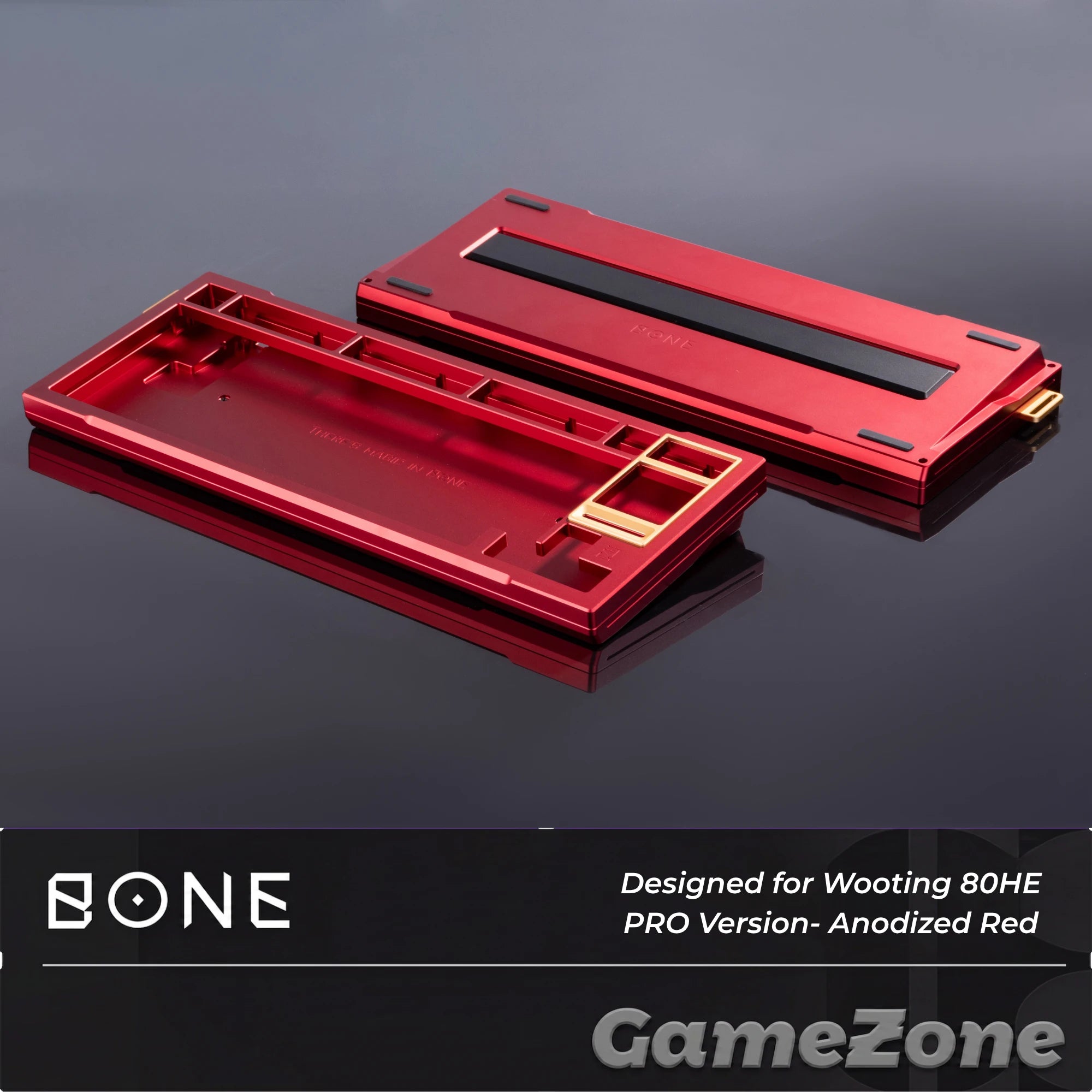 Bone80 Wooting 80He case Red