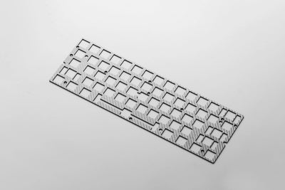 Wooting 60He V2 Silver Carbon Fibre Plate-Toronto KeyboardMan