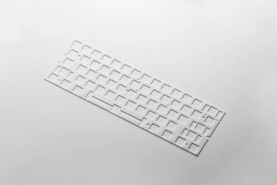 Wooting 60He V2 White Pom Plate-Toronto KeyboardMan