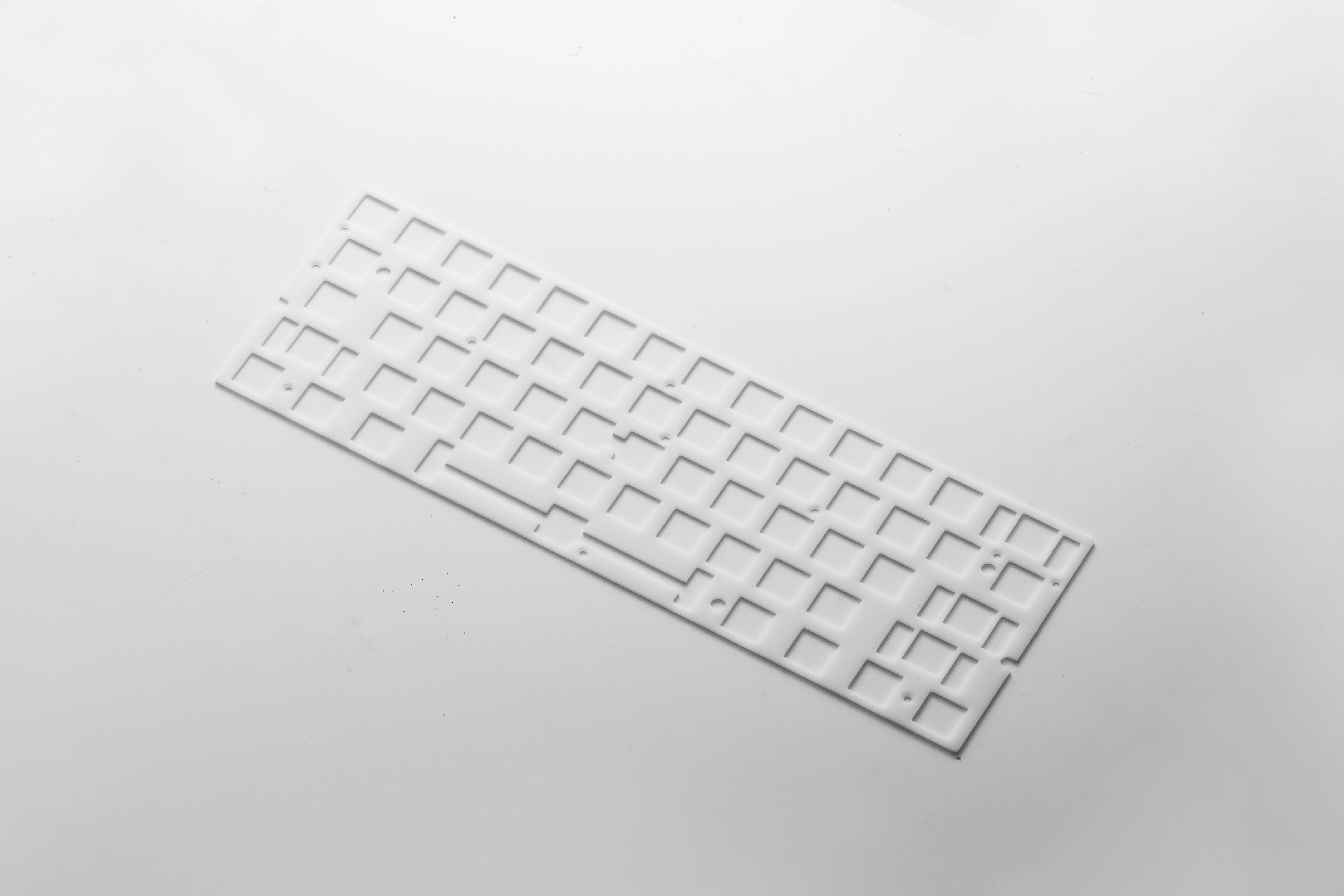 Wooting 60He V2 White Pom Plate-Toronto KeyboardMan