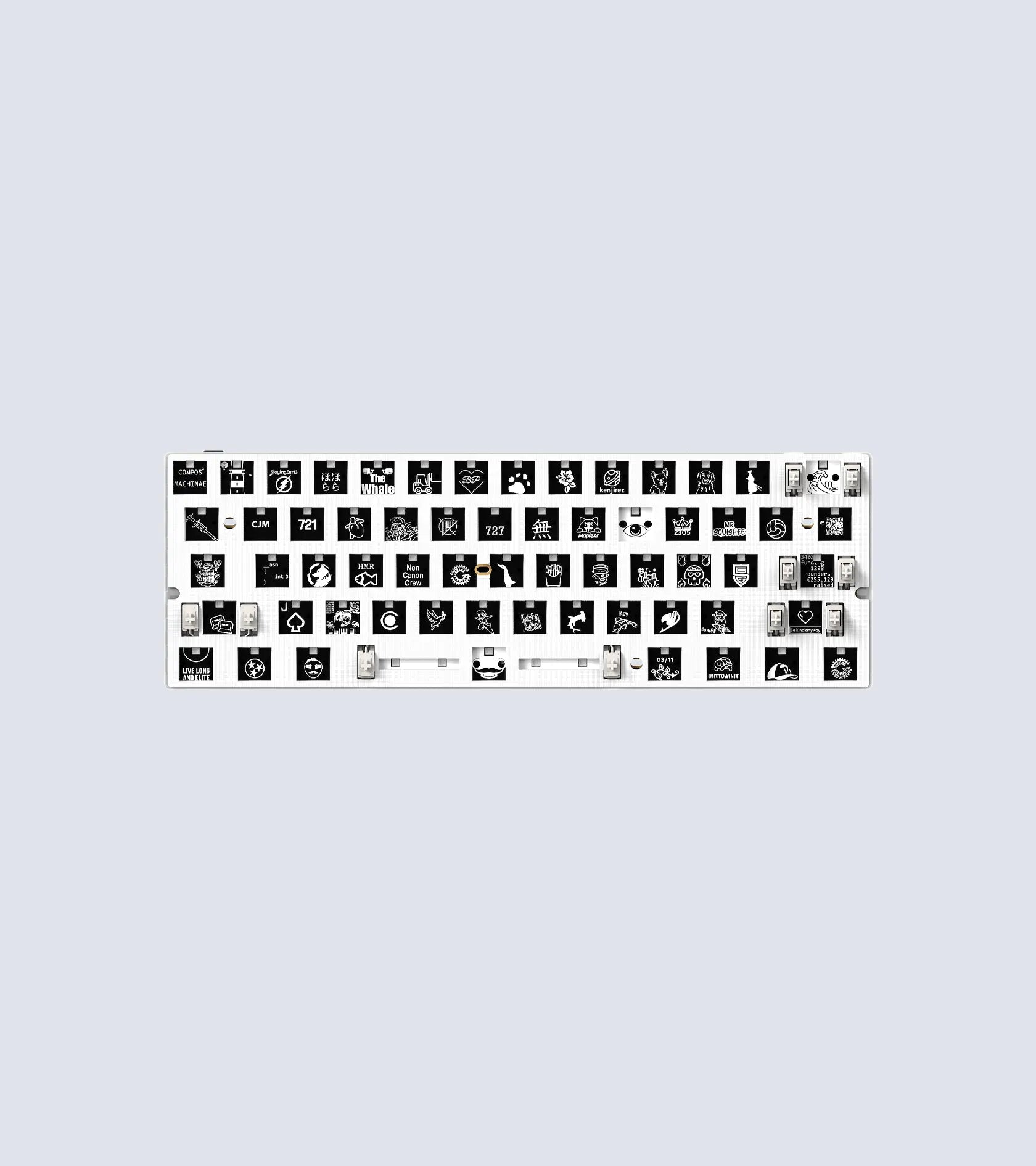 キーボード Wooting 60HE v2 Module Wooting(ウーティング) 60HE v2 PCB モジュールキット 基盤のみ ANSI