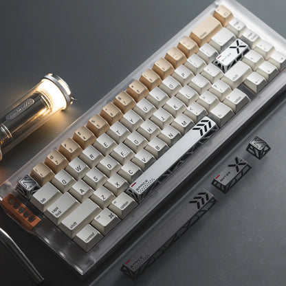 Frontier Metal Hollow Star Artisan Keycap Set