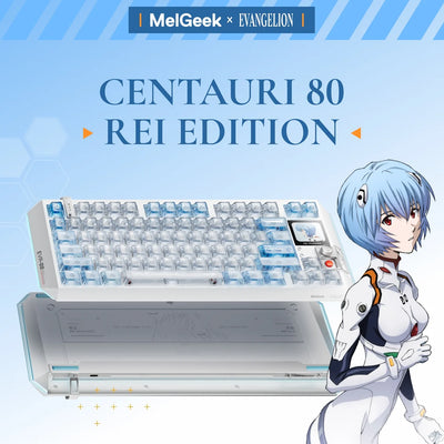 MelGeek x EVANGELION Centauri80 REI Edition