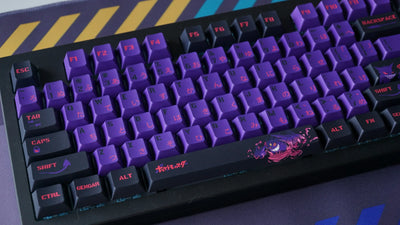 Gengar Pokemon PBT Keycaps Set