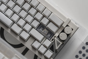 LeleLab Hokkaido White Keycap Set