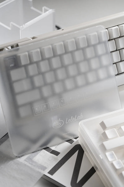 LeleLab Hokkaido White Keycap Set