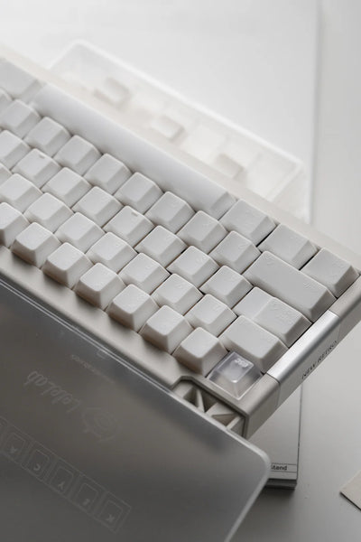 LeleLab Hokkaido White Keycap Set