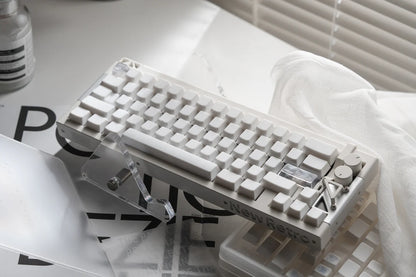 LeleLab Hokkaido White Keycap Set