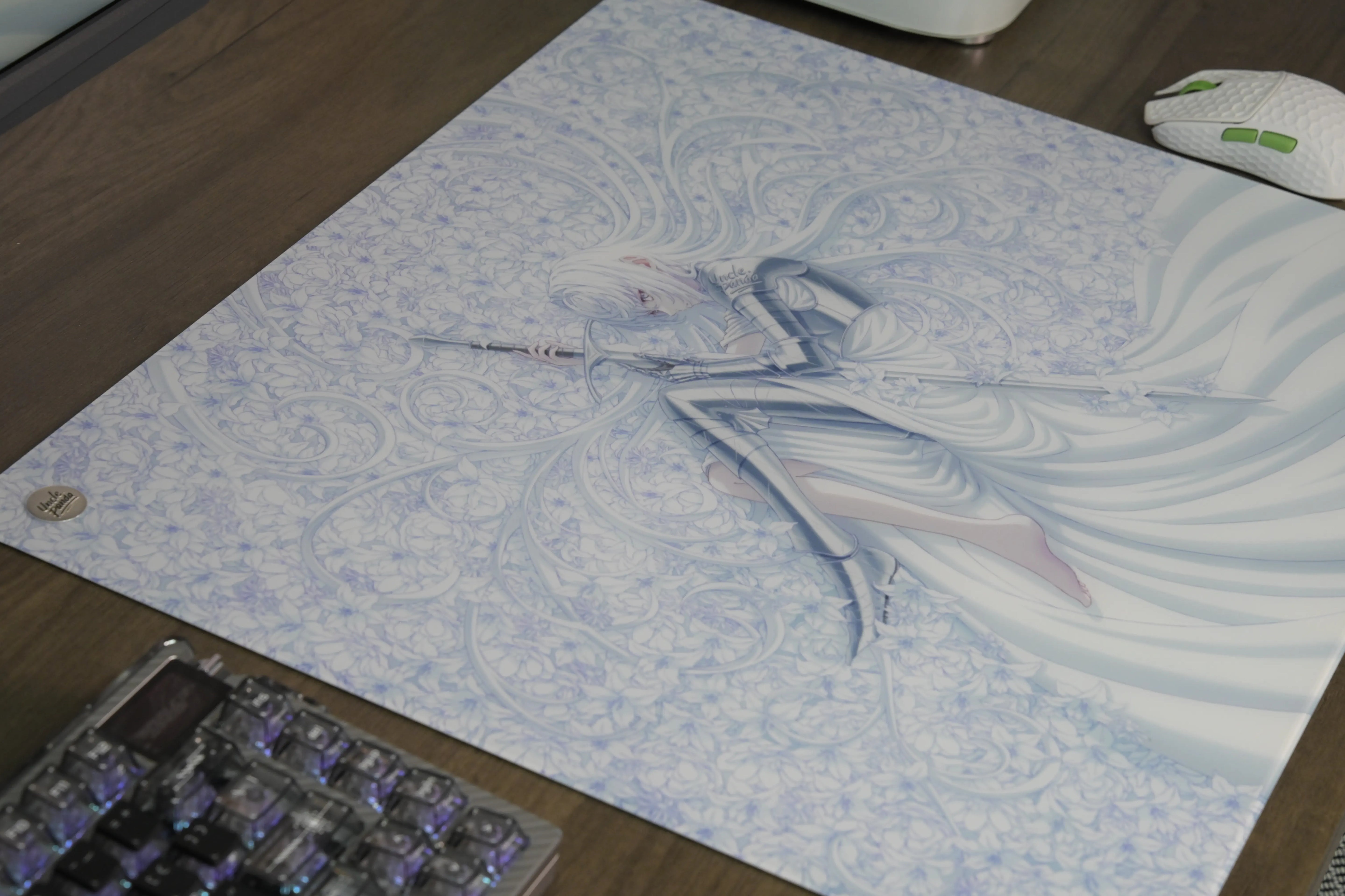 Uncle Panda PLUCK V2 Glass Mousepad