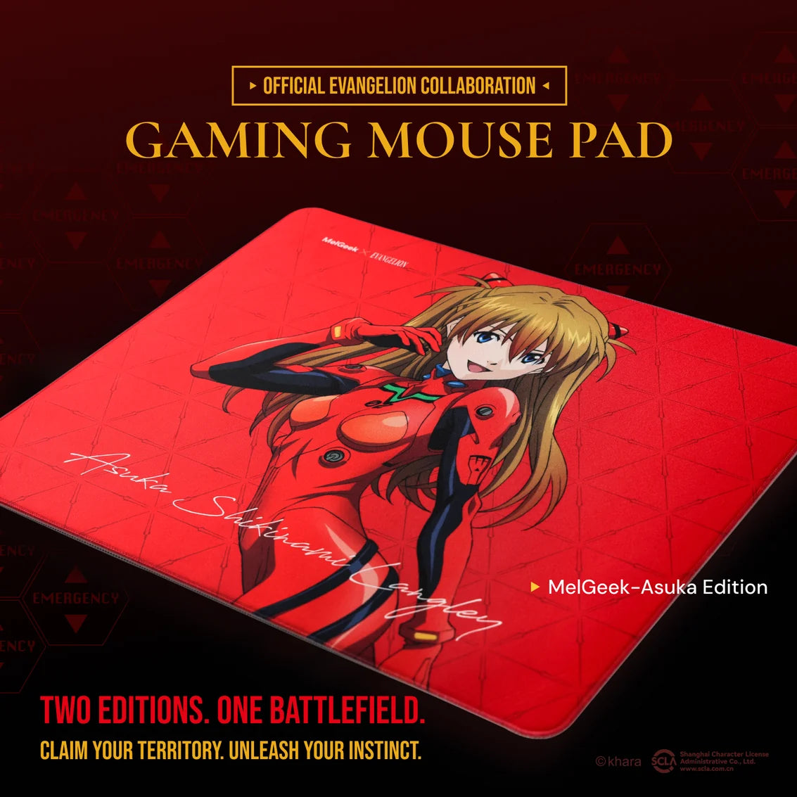 MelGeek x EVANGELION Gaming Mousepad
