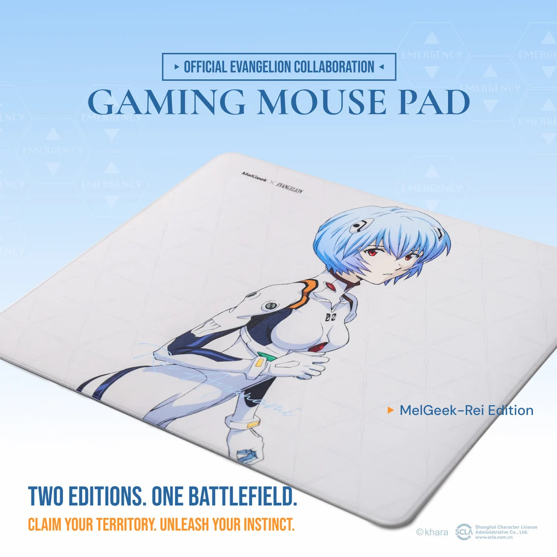 MelGeek x EVANGELION Gaming Mousepad