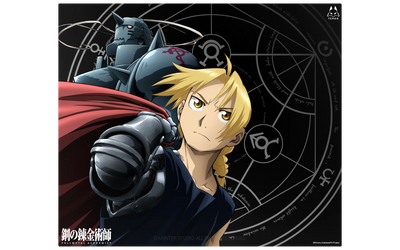 FMA Brotherhood Collection Lunar Balance Glass Mousepad — Artwork View