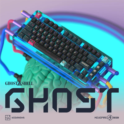 Keytok Ghost in the Shell Keycaps-Ghost
