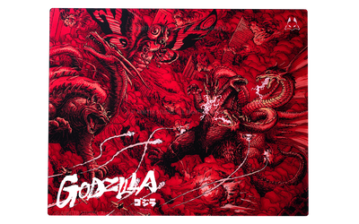 Godzilla 2.0 Lunar Speed Glass Mousepad — Artwork View