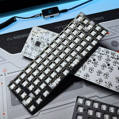 Everglide Su66 max PCB Module Black Gold Fr4