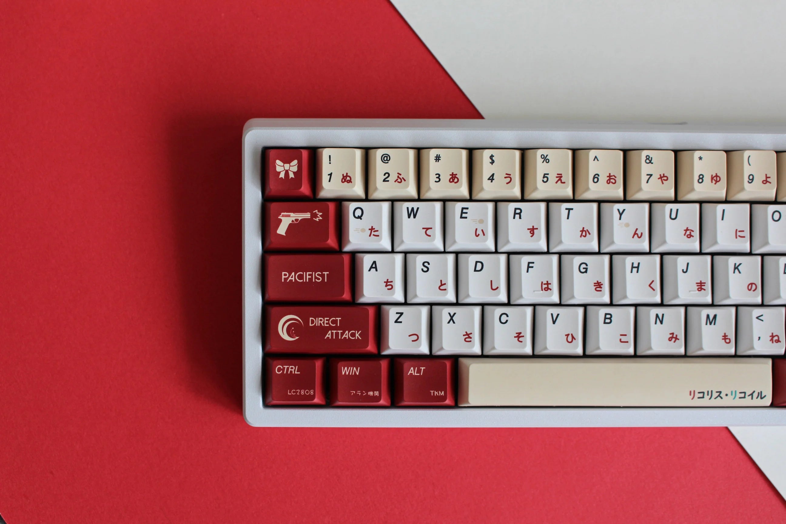 Catkeys Lycoris Recoil Keycap Set