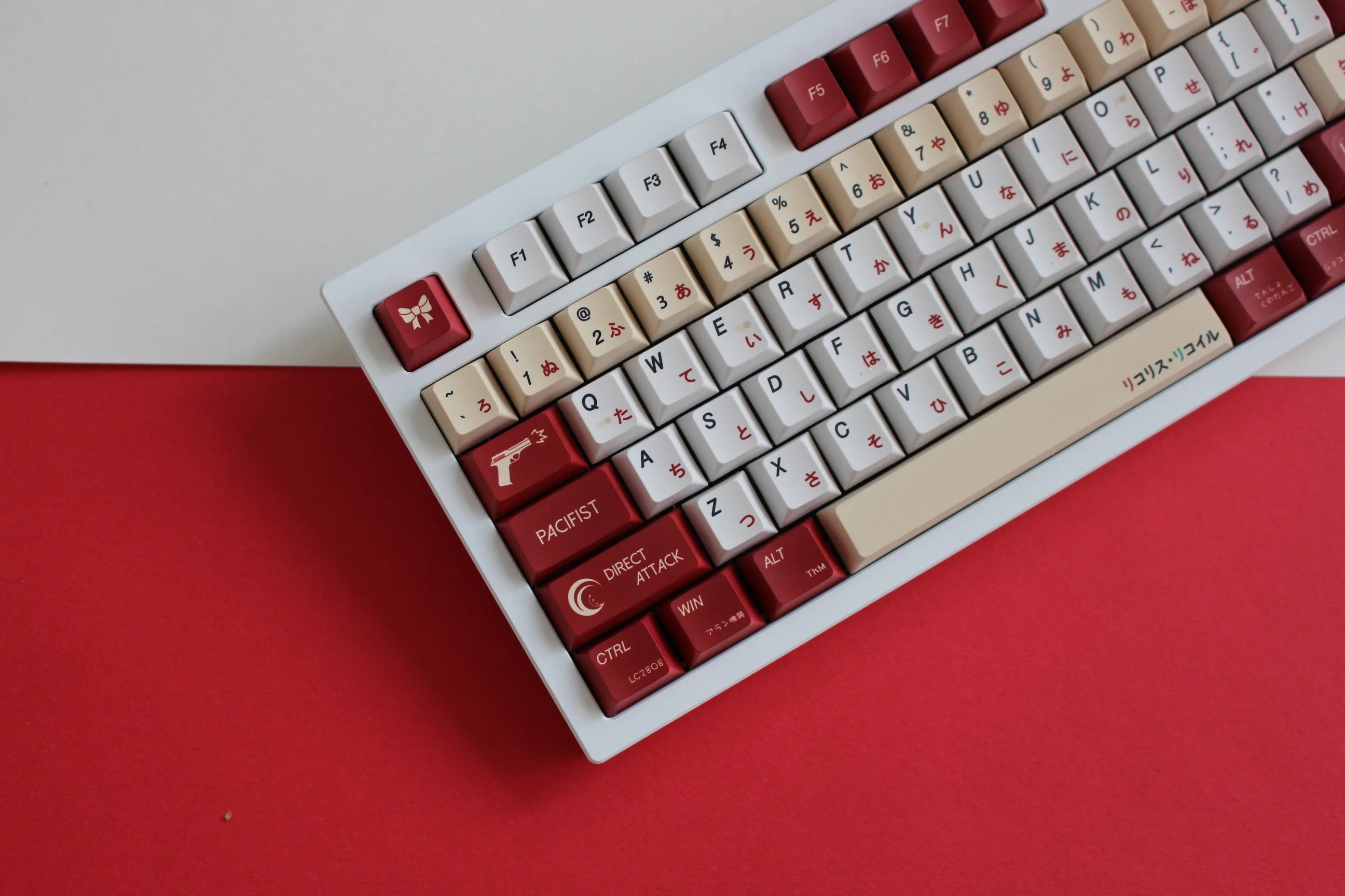 Catkeys Lycoris Recoil Keycap Set