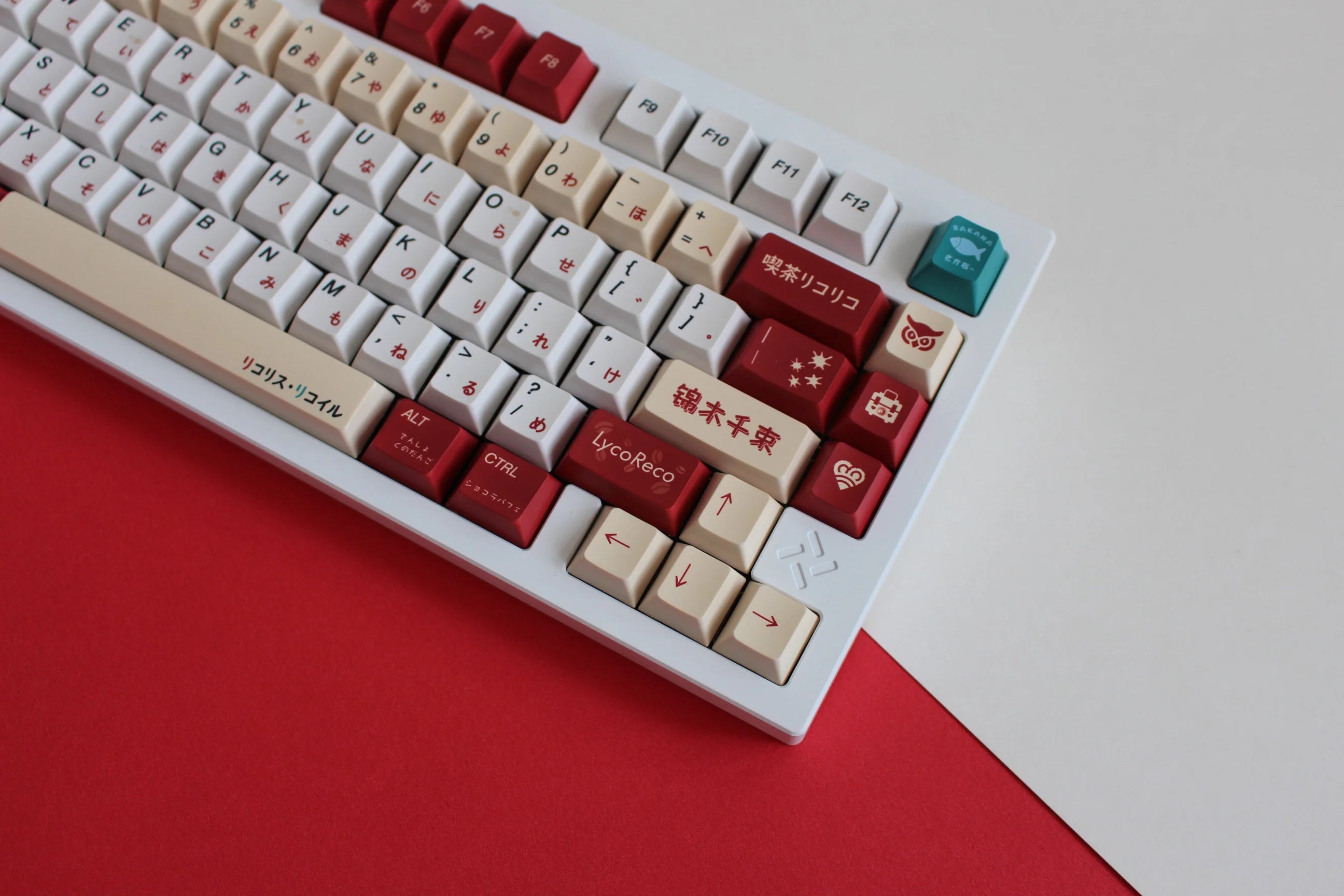 Catkeys Lycoris Recoil Keycap Set