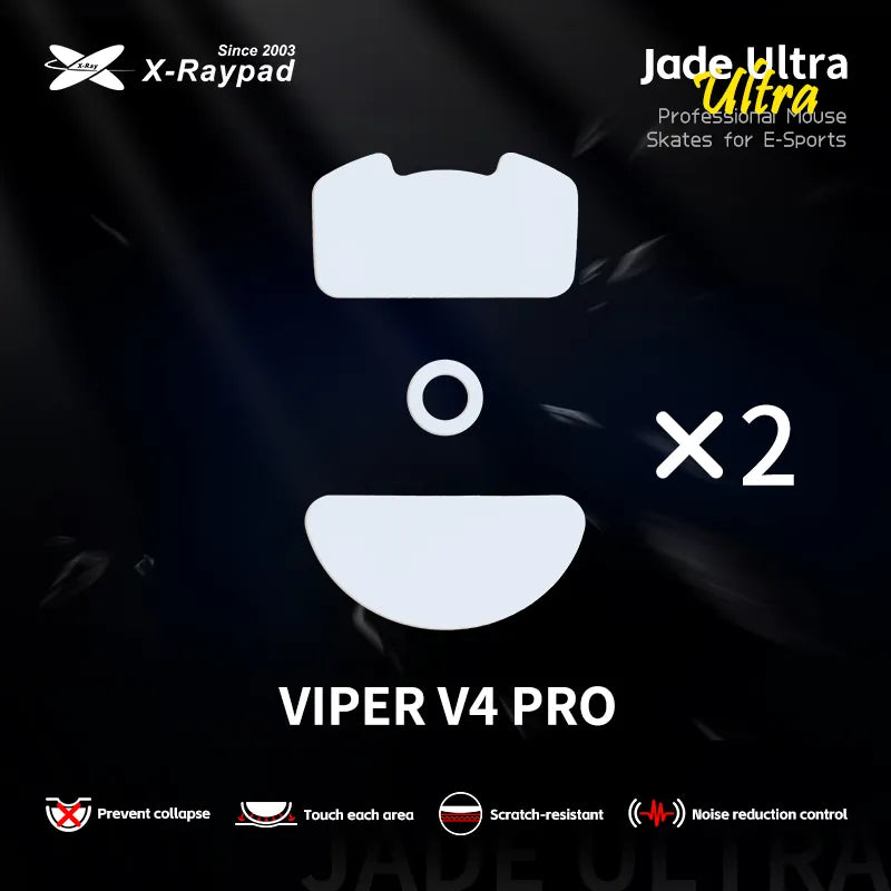 Jade Ultra Mouse Skates for Razer Viper V4 Pro