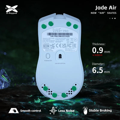Jade Air Mouse Skates Universal D6.5 Dots
