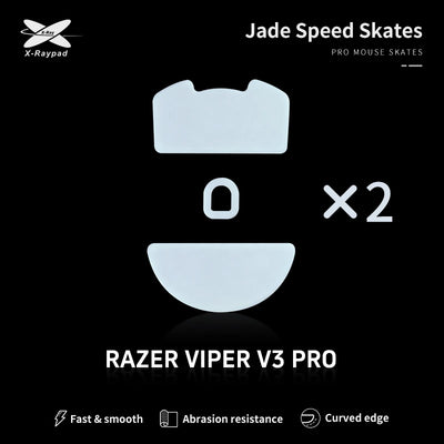 Obsidian Razer Viper V3 PRO Mouse Skates